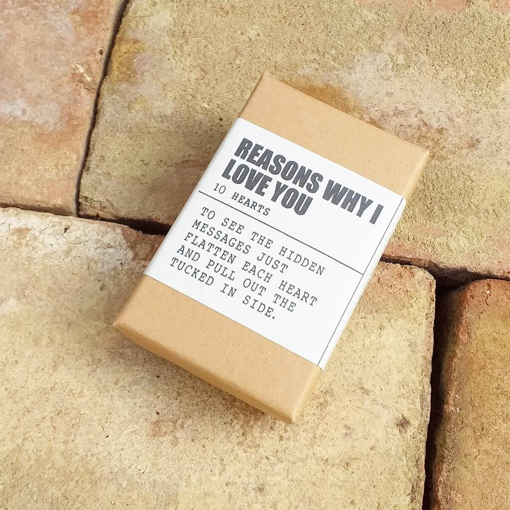 Origami 'Reasons Why I Love You'