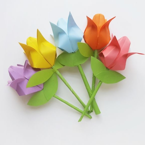 Origami Tulips