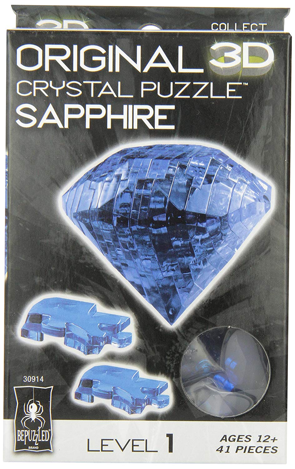 Original 3D Crystal Puzzle - Sapphire