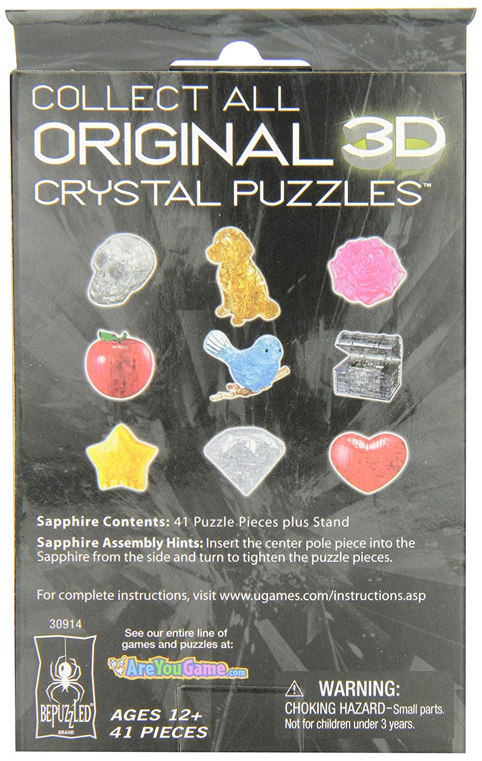 Original 3D Crystal Puzzle - Sapphire