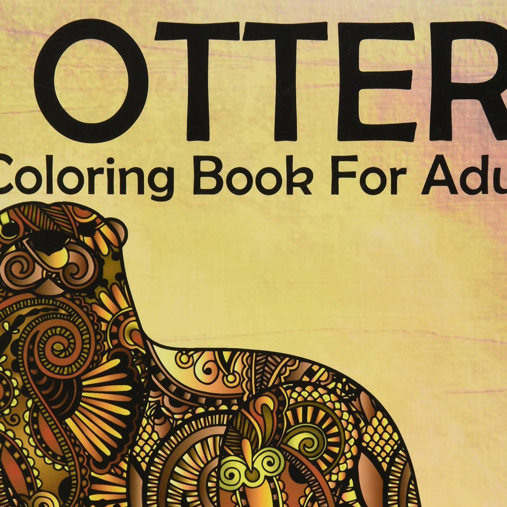 Otter Coloring Book for Adults