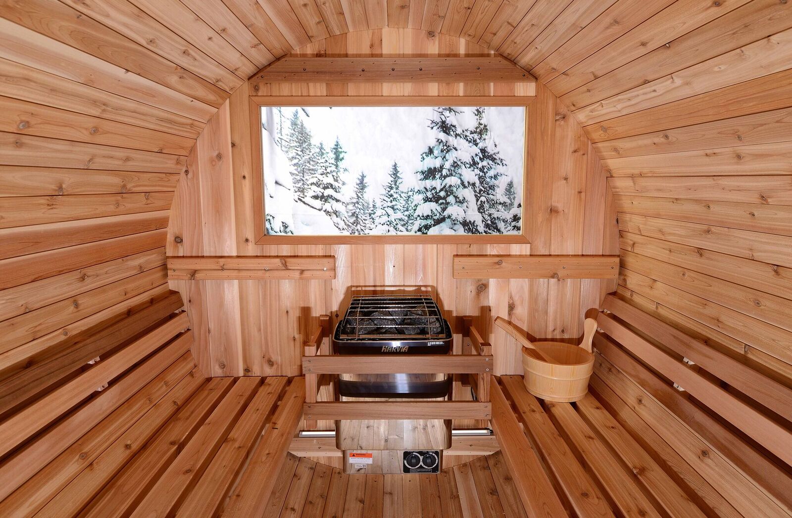 Outdoor Barrel Sauna