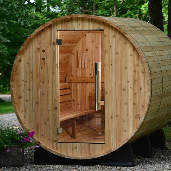 Outdoor Barrel Sauna