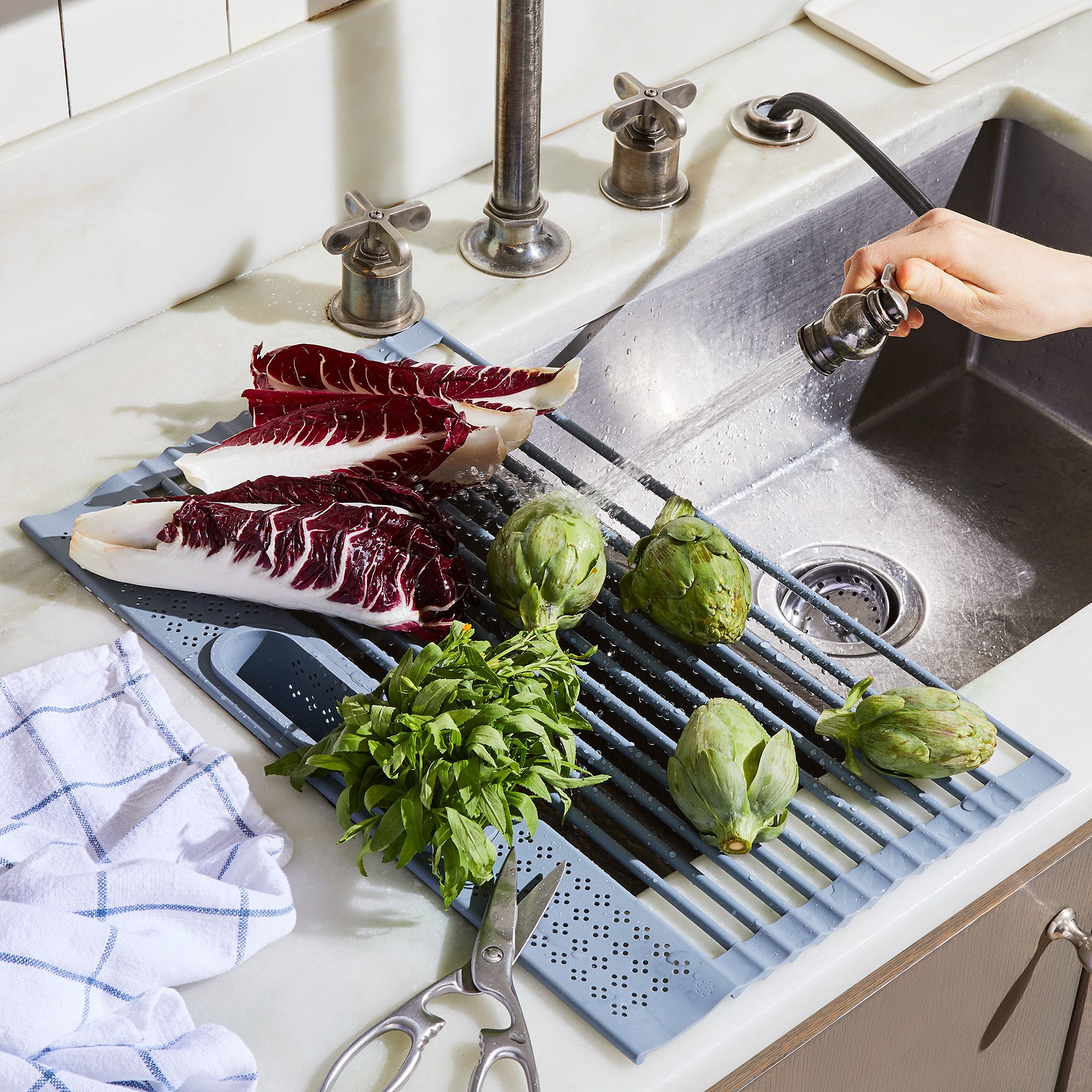 Over-the-Sink Drying Rack