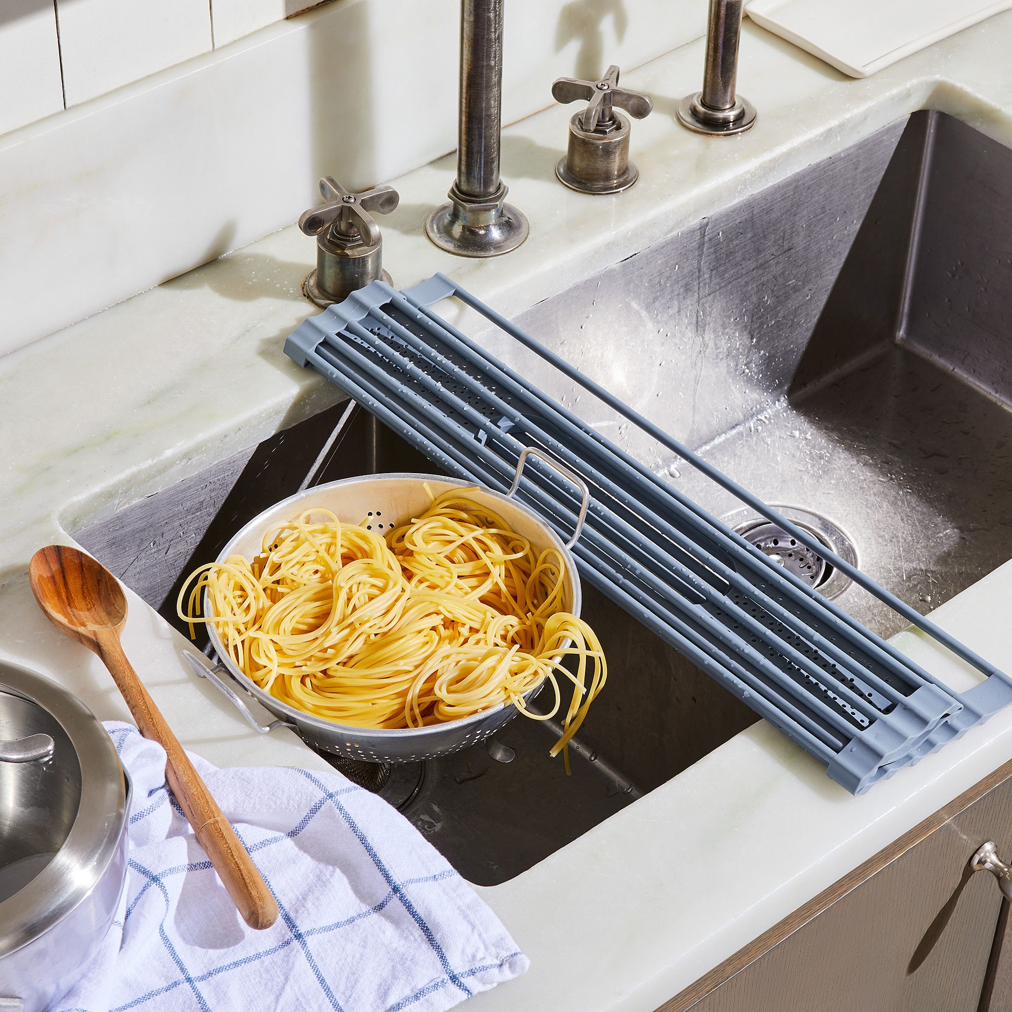 Over-the-Sink Drying Rack