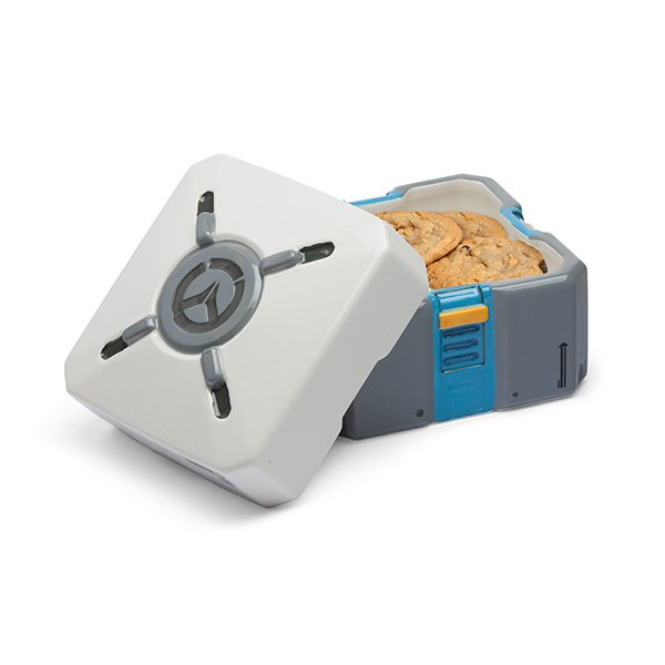 Overwatch Loot Box Ceramic Cookie Jar