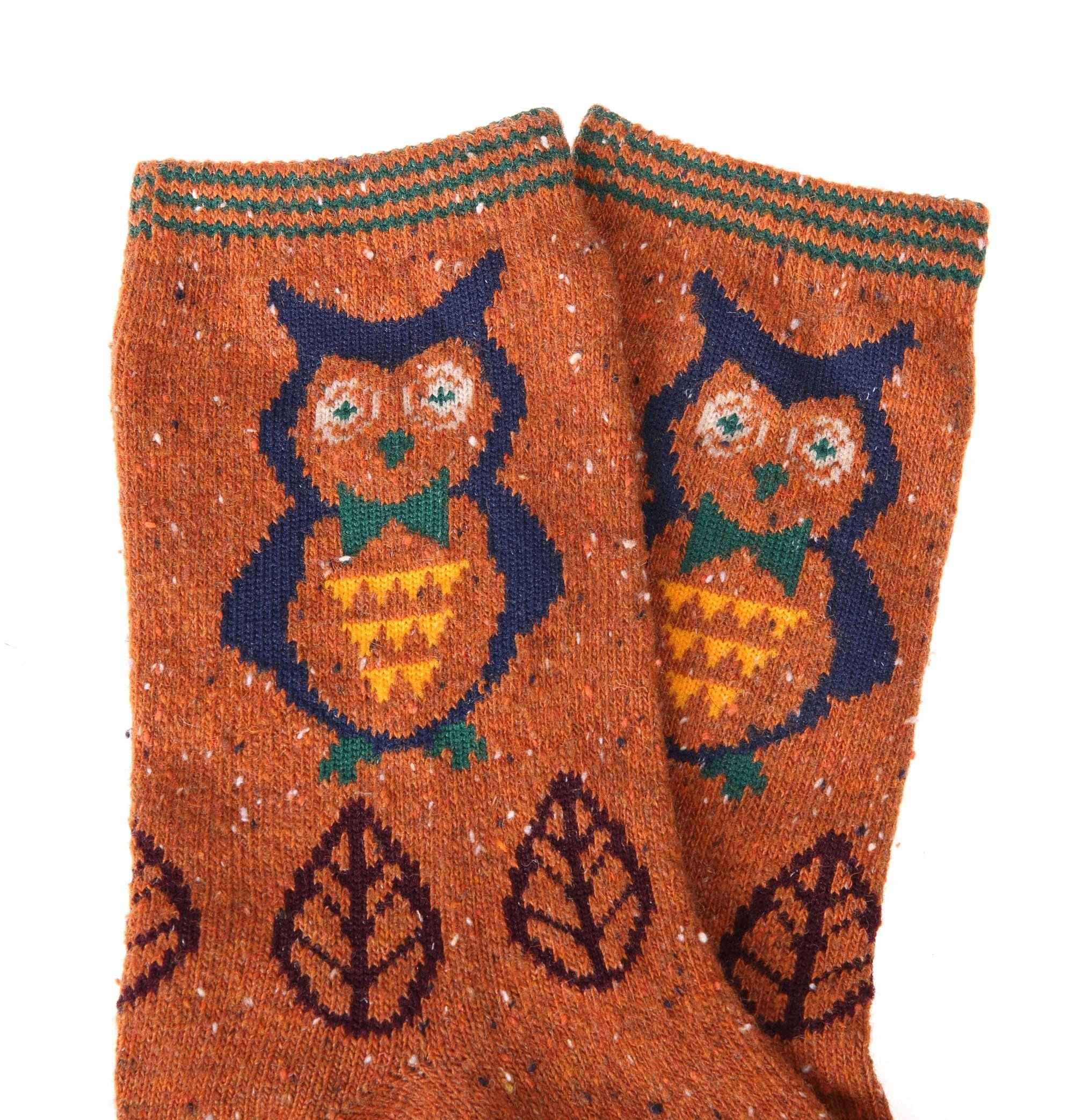 Owl Cotton Socks