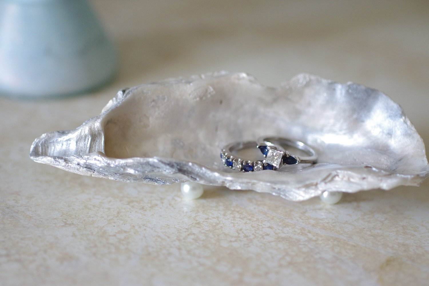 Oyster Shell Trinket Dish