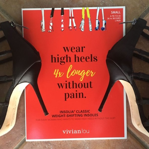 Pain-Reducing Insoles for High Heels