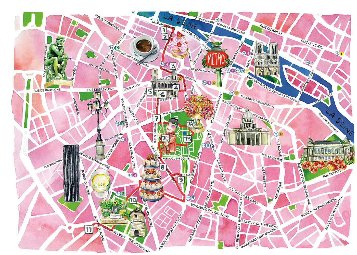 Paris in Stride: An Insider's Walking Guide