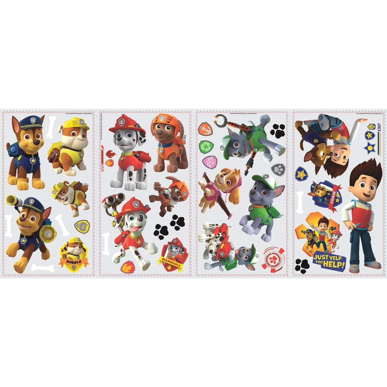 Paw Patrol Stick Wall Decals