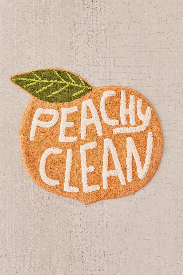 Peachy Clean Bath Mat