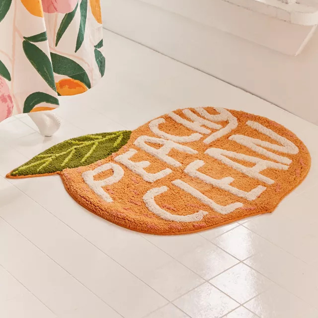 Peachy Clean Bath Mat