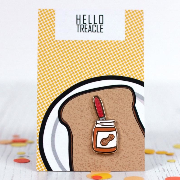 Peanut Butter Enamel Pin