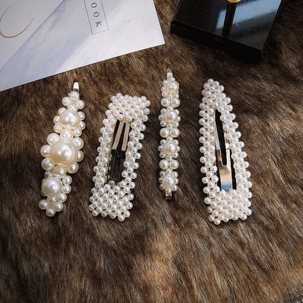 Pearl Hair Clips