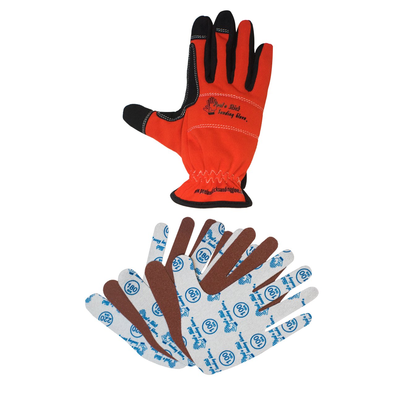 Peel & Stick Sanding Glove