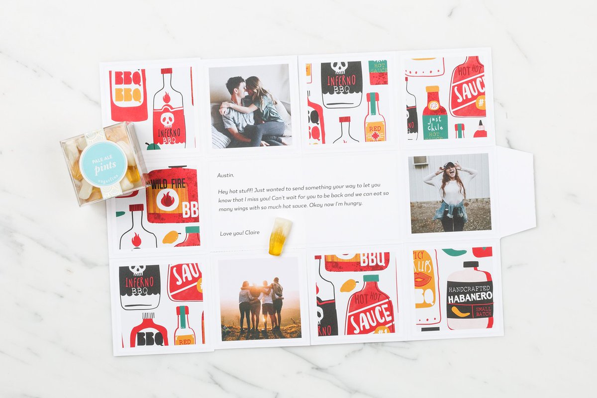  Personalized Photo Gift Box With Keepsake Inside