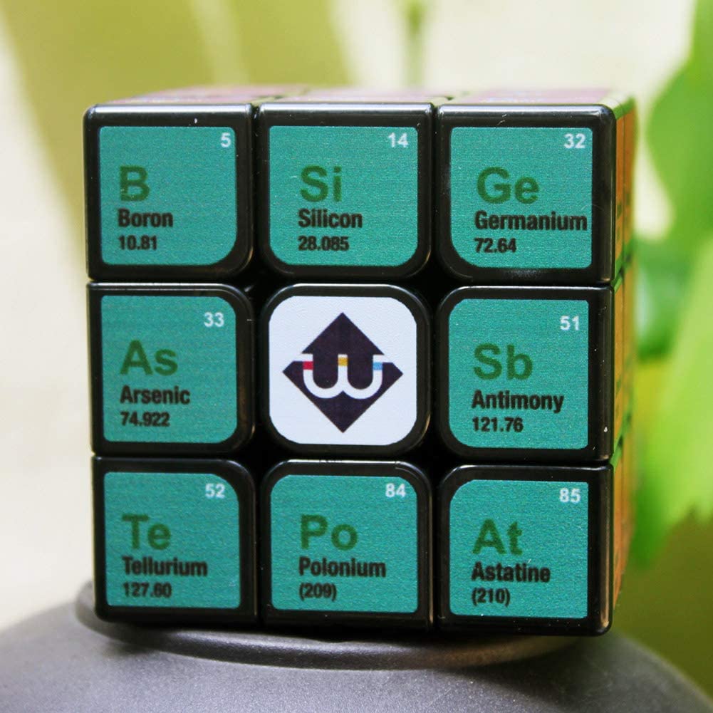 Periodic Table Elements Magic Cube Puzzle