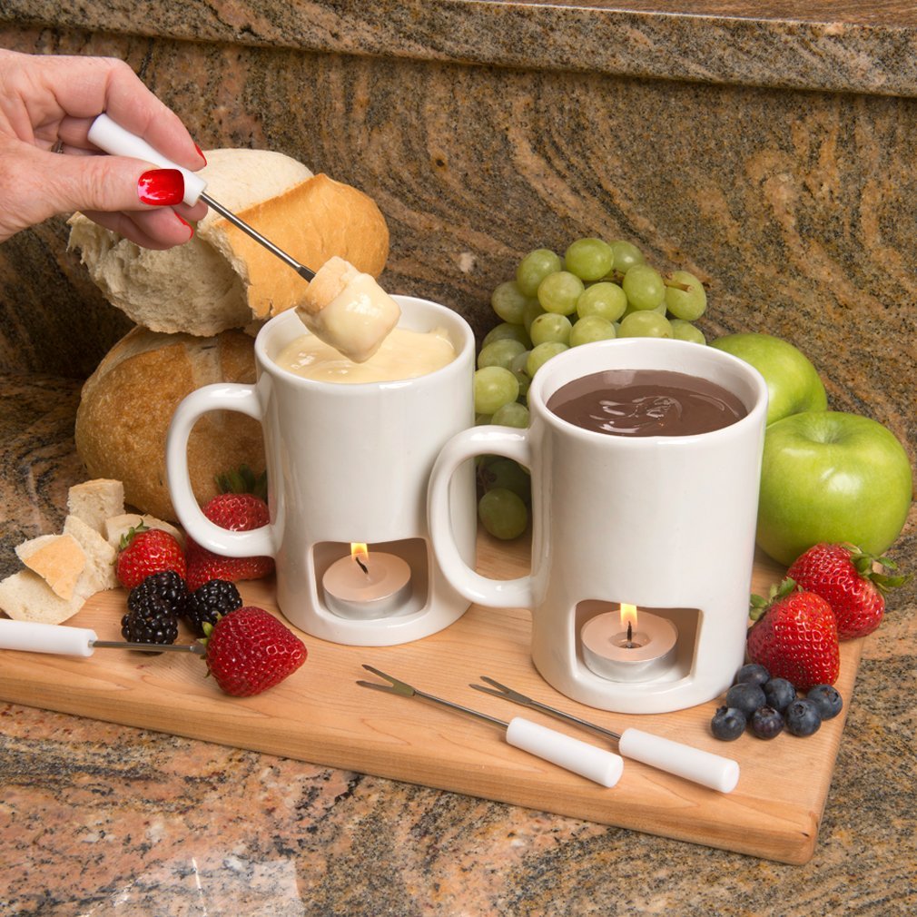 Personal Fondue Mugs