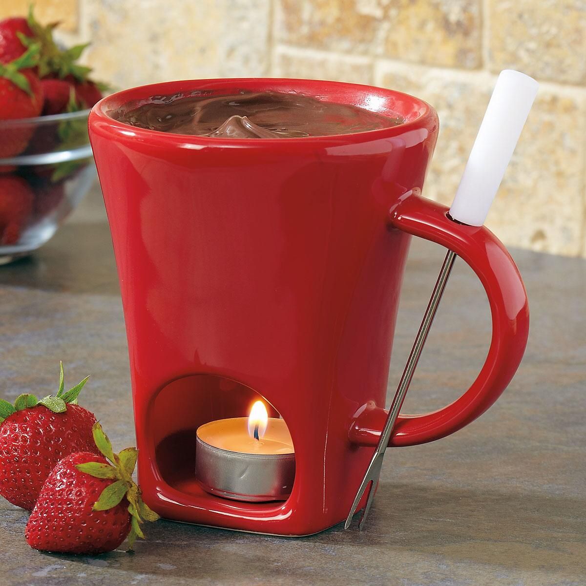 Personal Fondue Mugs