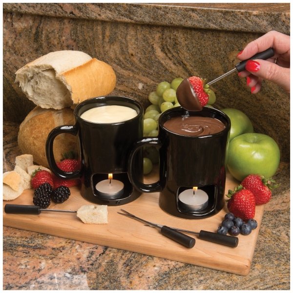 Personal Fondue Mugs