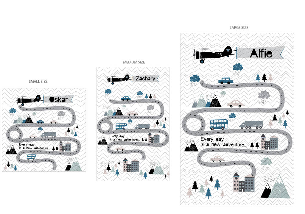 Personalised Adventure Blanket