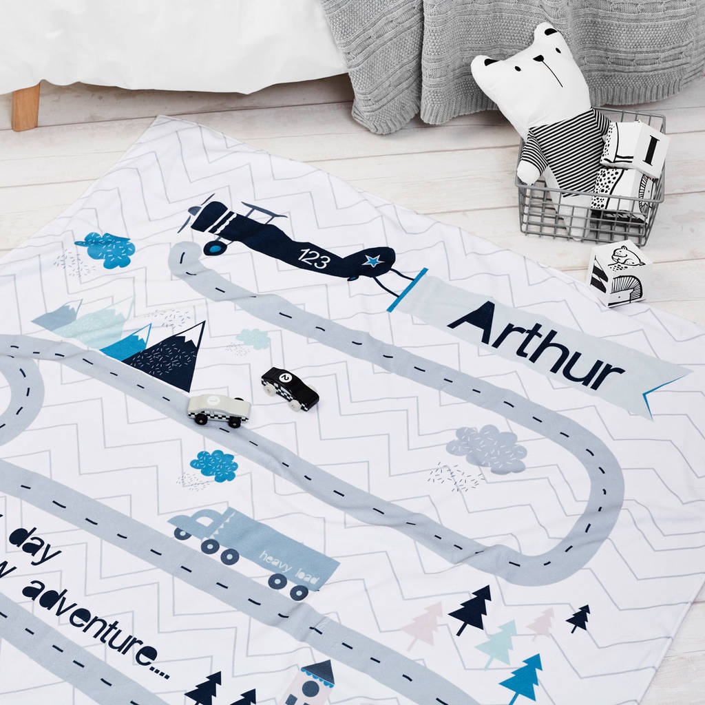 Personalised Adventure Blanket