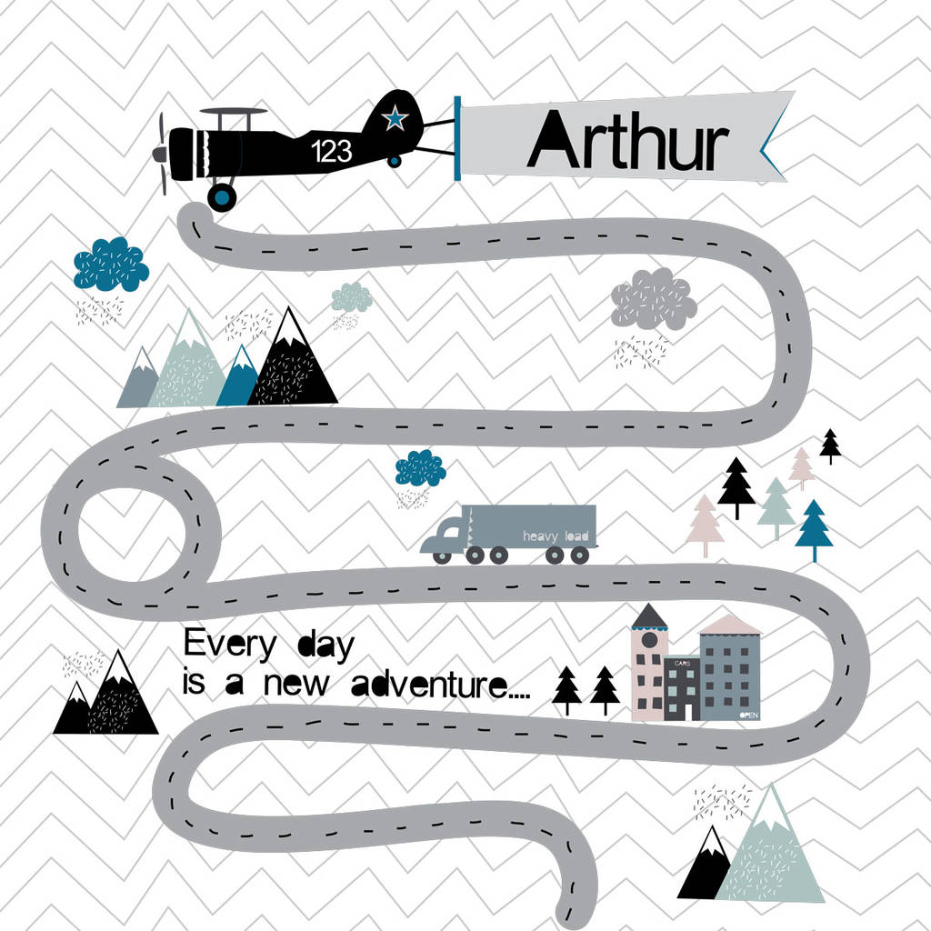 Personalised Adventure Blanket