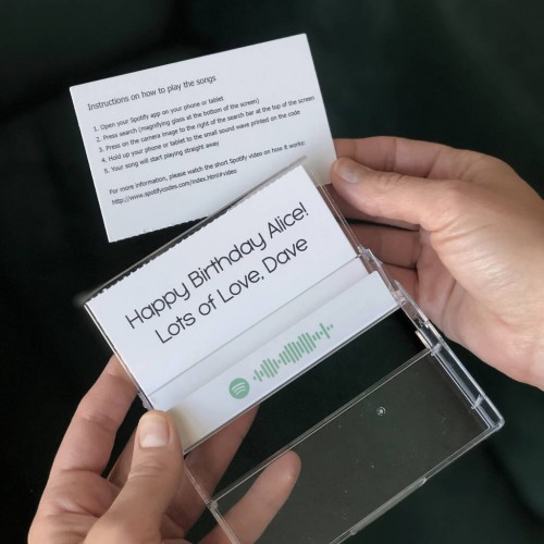 Personalised Birth Year Mixtape Spotify Playlist