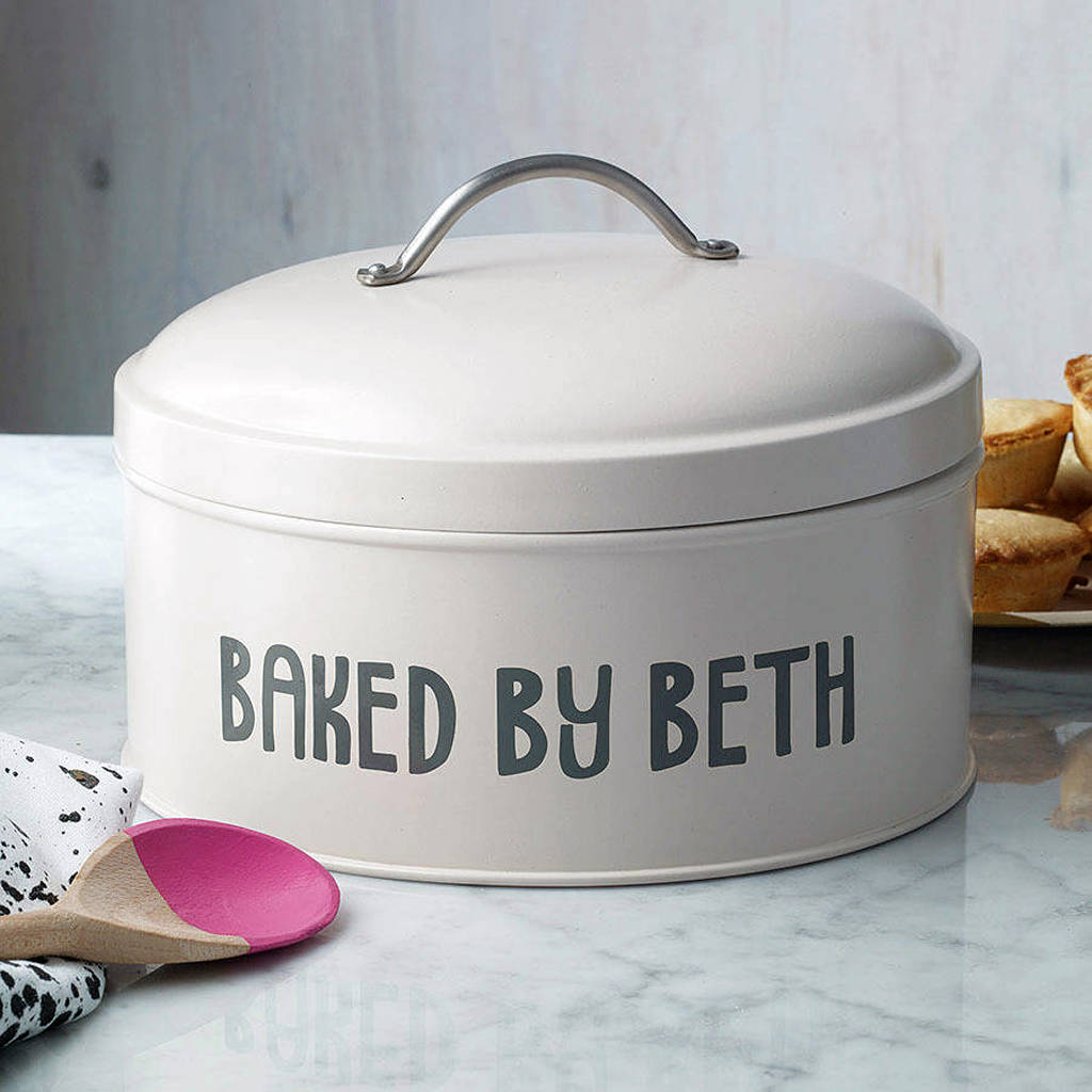 Personalised Cake Tin