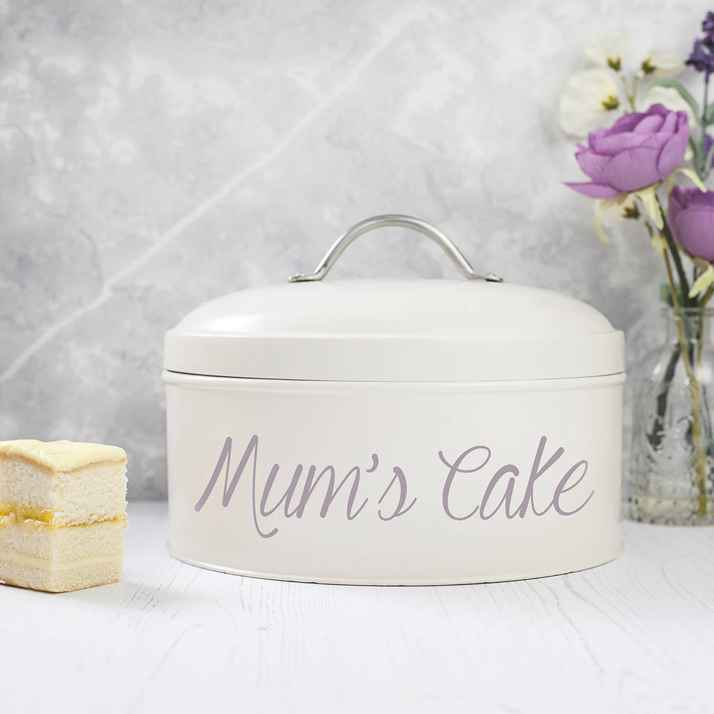 Personalised Cake Tin