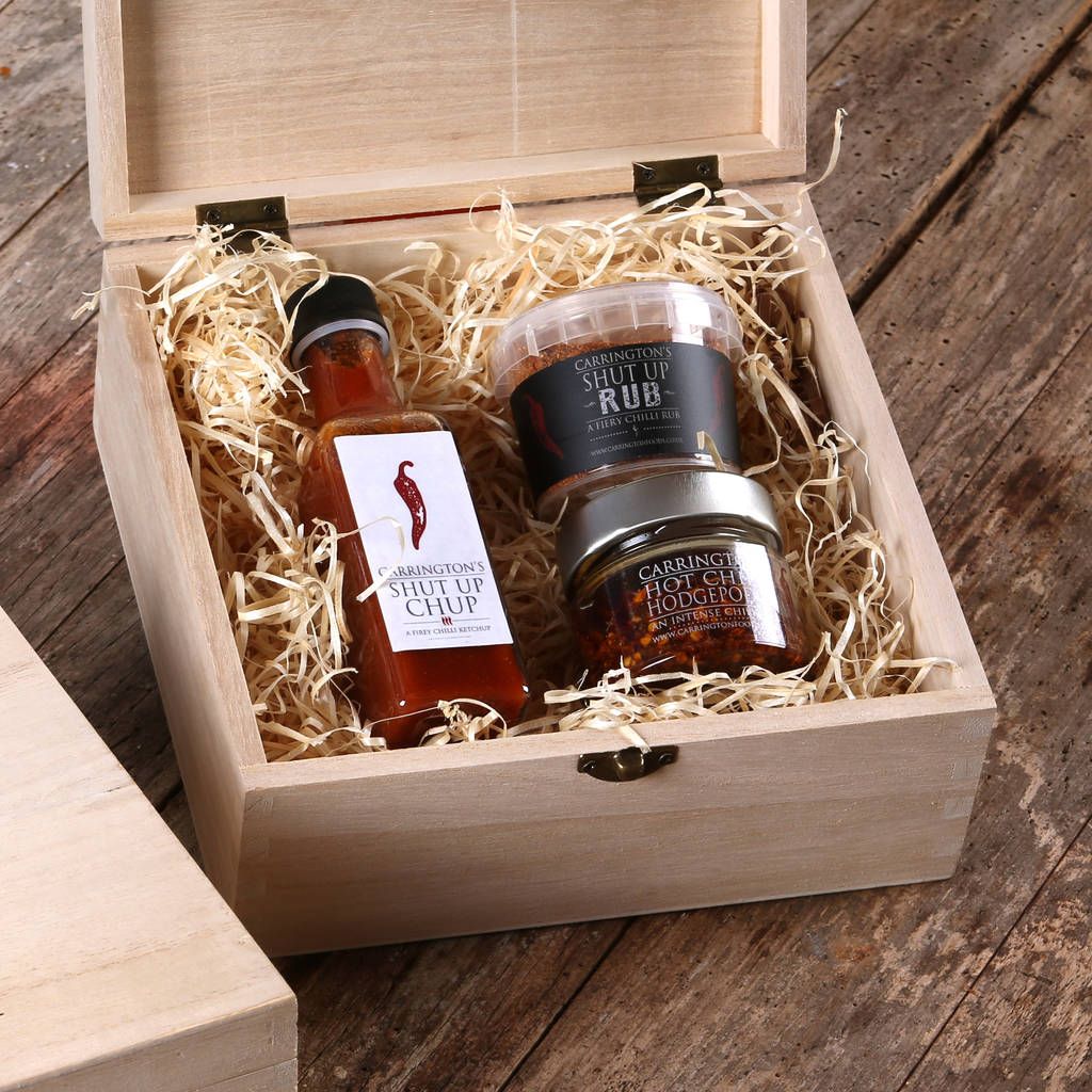 Personalised Chilli Gift Box