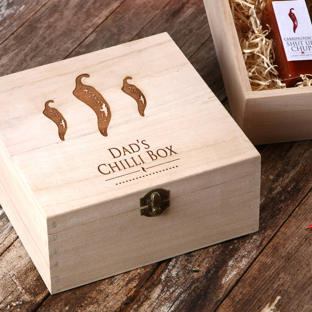 Personalised Chilli Gift Box