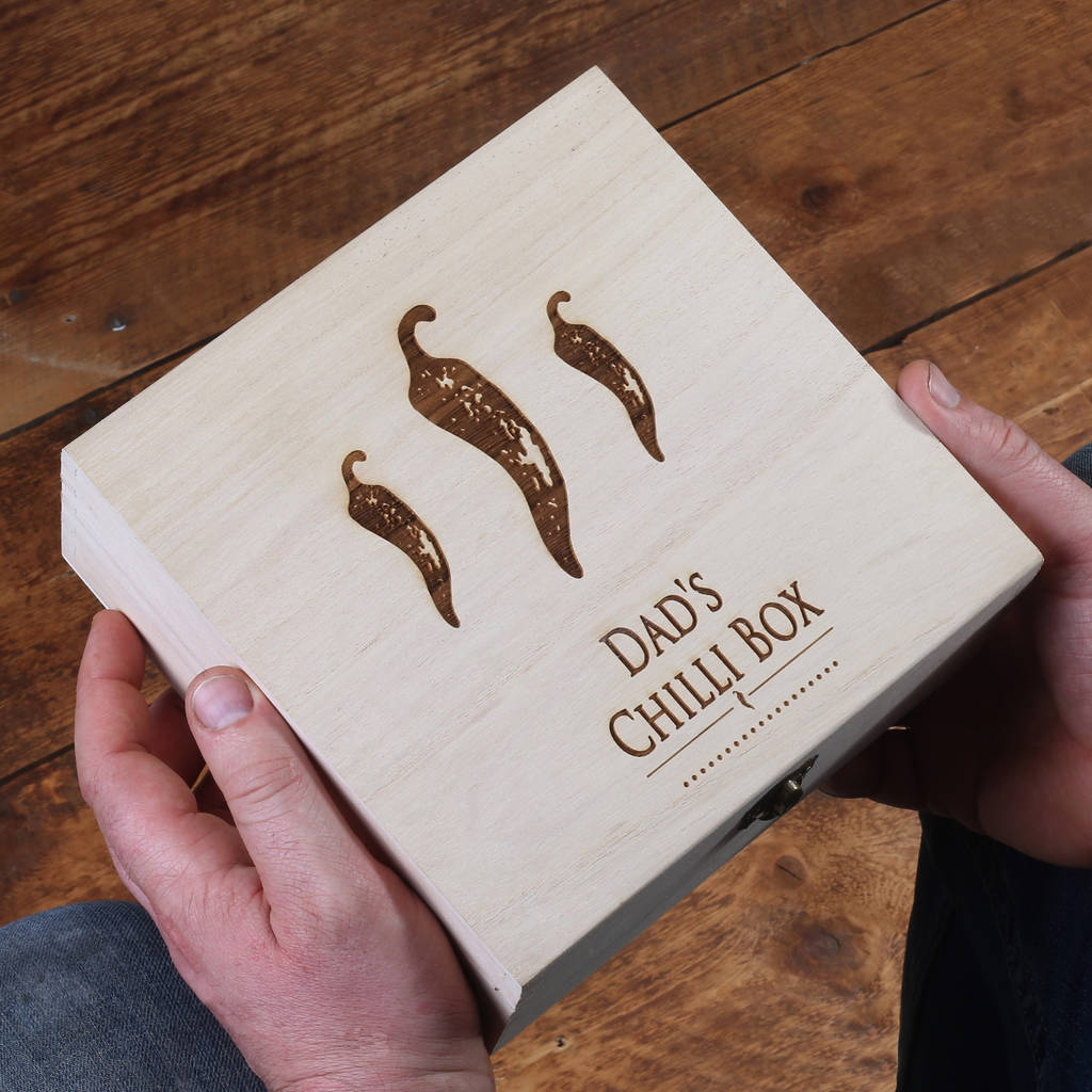 Personalised Chilli Gift Box