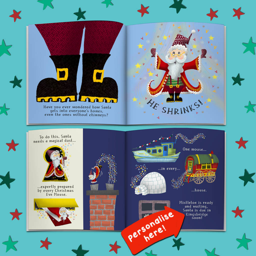 Personalised Christmas Eve Children's Book