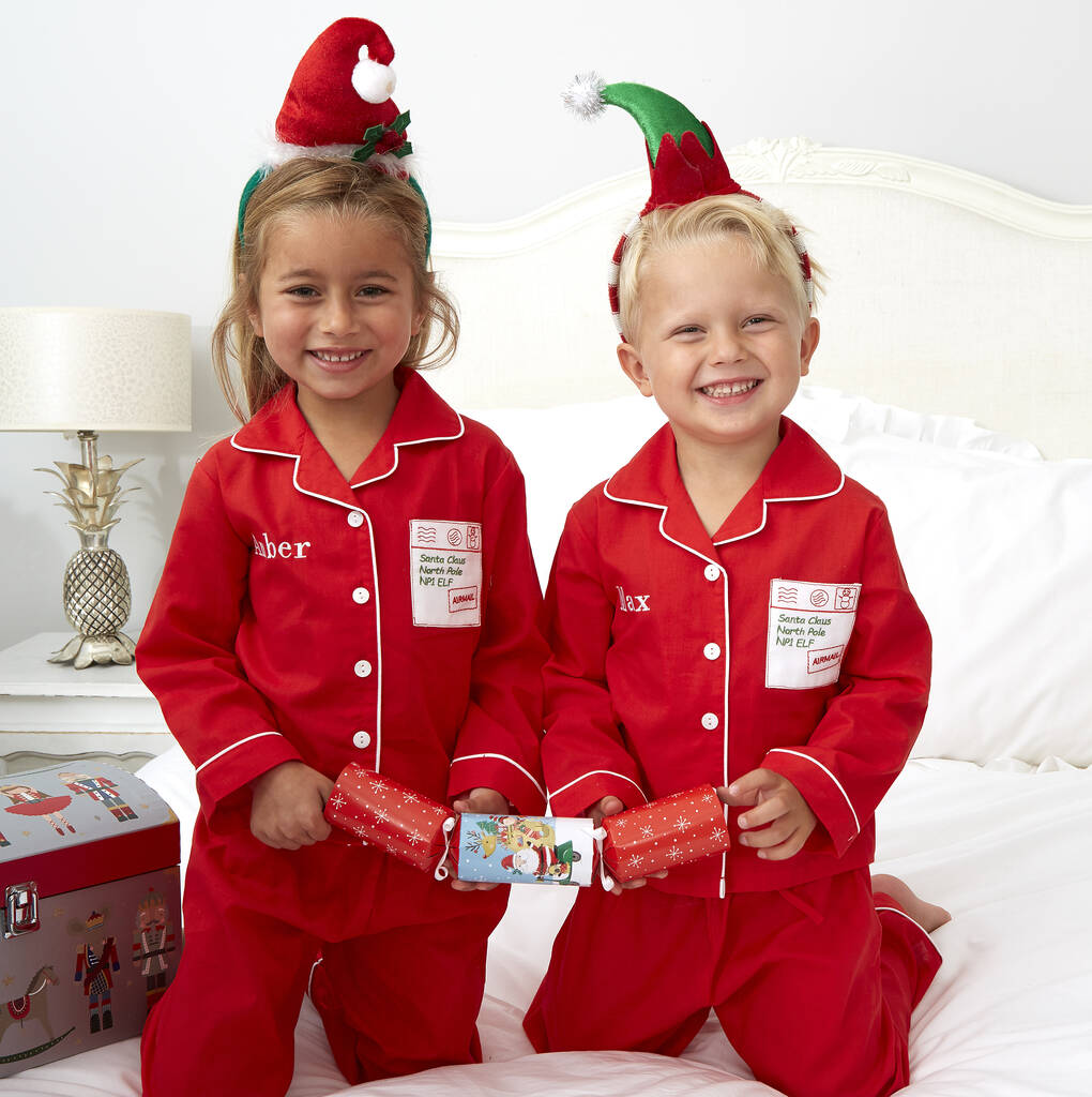 Personalised Christmas Letter To Santa Pocket Pyjamas