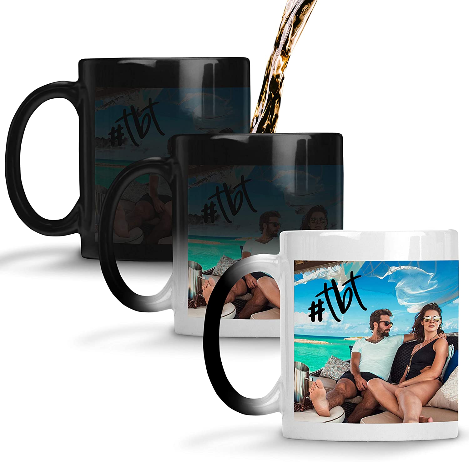 Personalised Heat Changing Mug