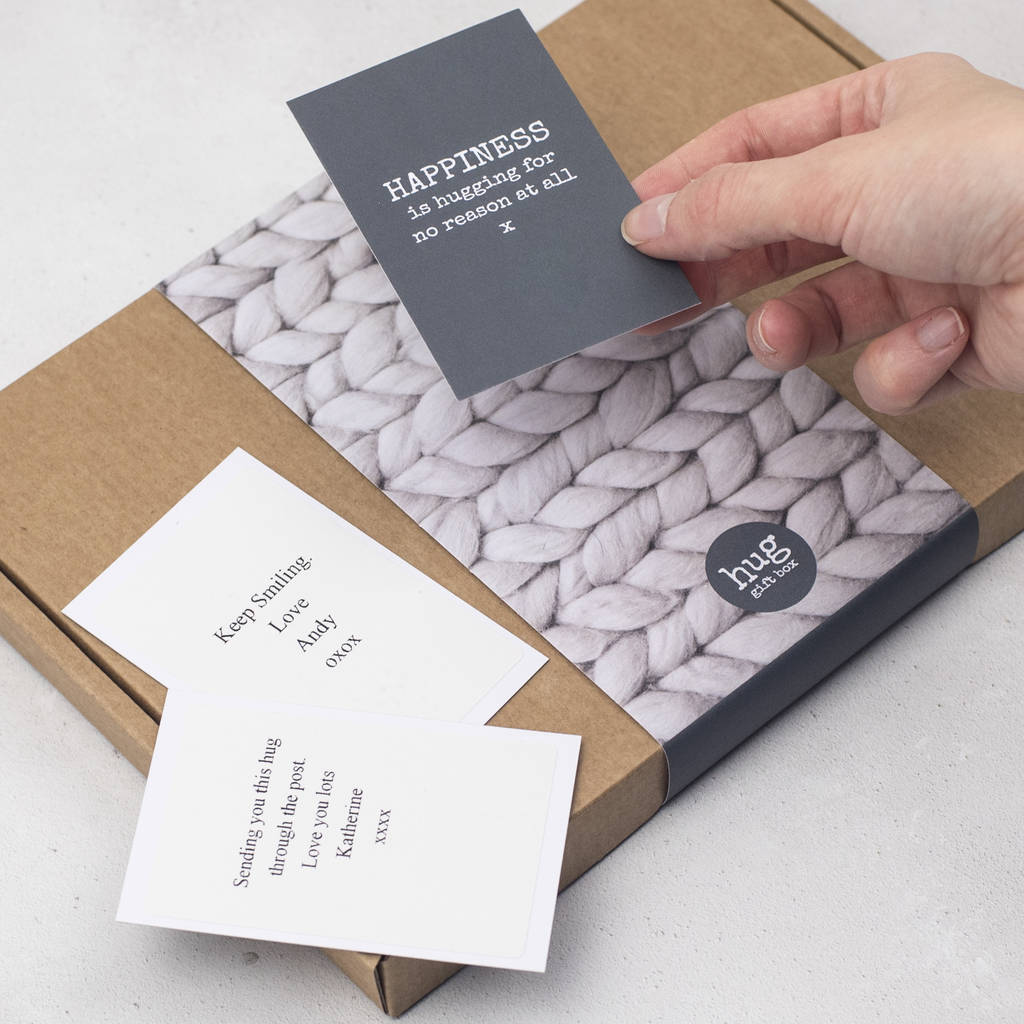 Personalised Hug In A Box Gift