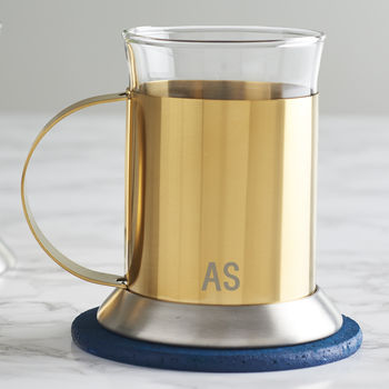 Personalised Initials Gold Mug