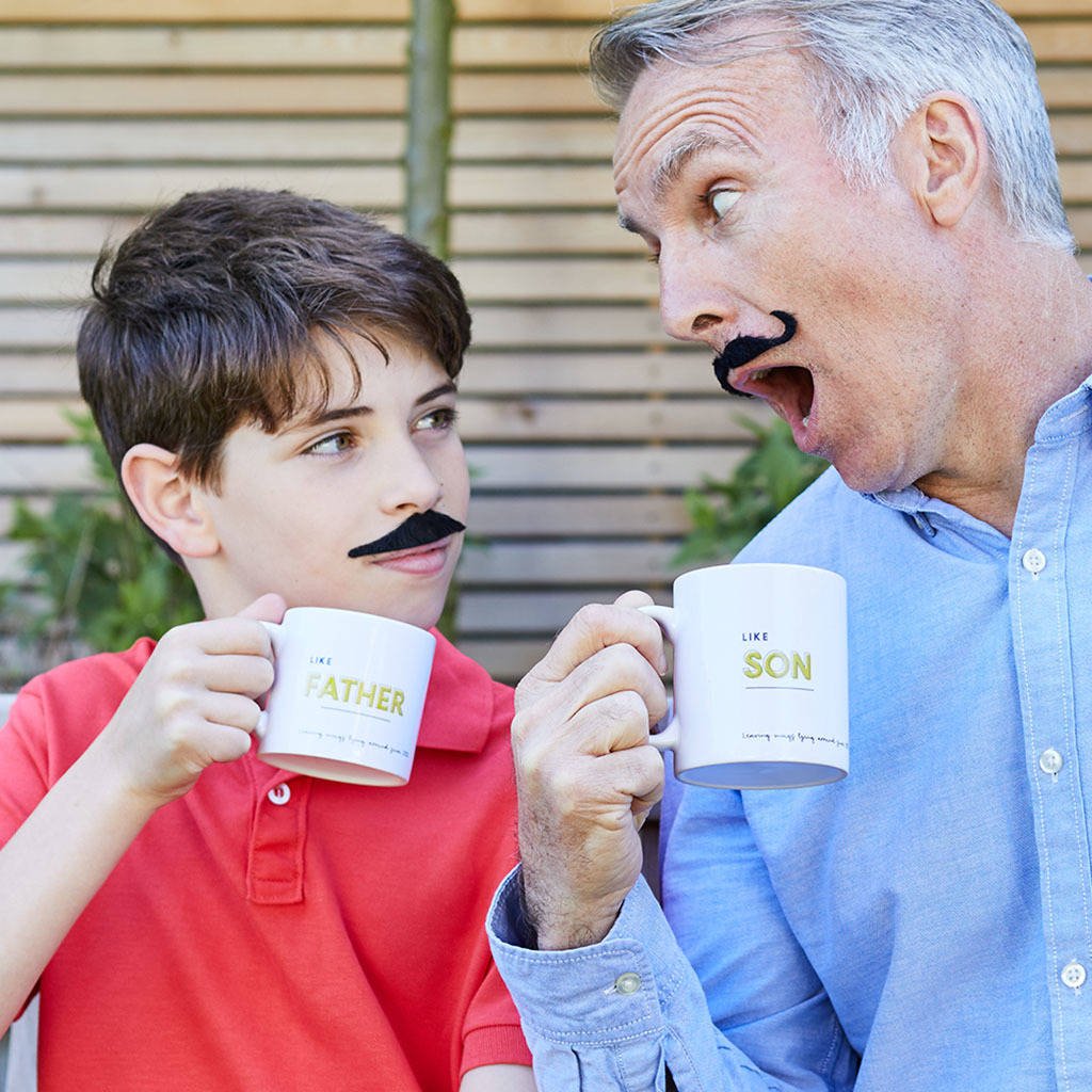 Personalised Like Father Like Son Mugs