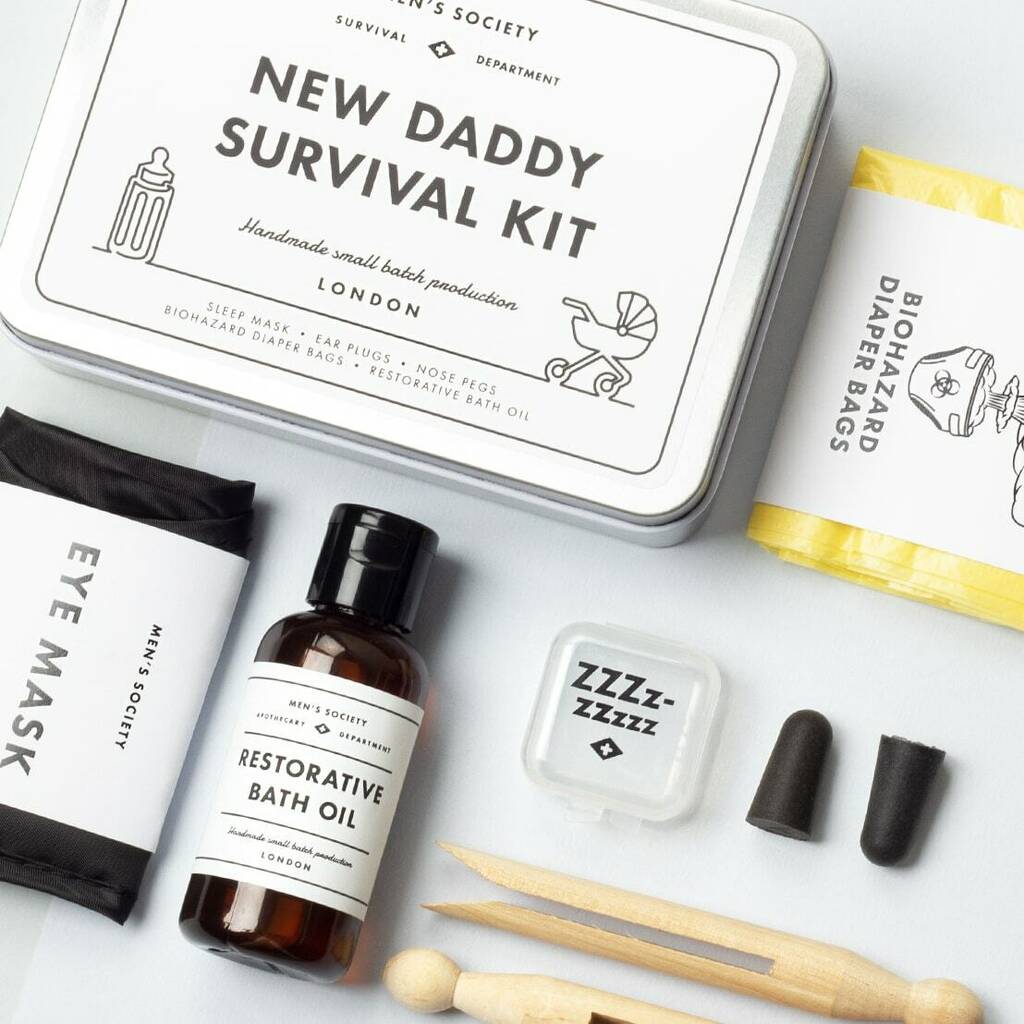 Personalised New Daddy Survival Kit