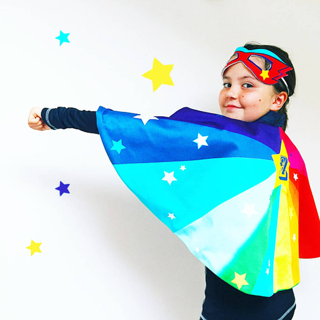 Personalised Twinning Superhero Capes