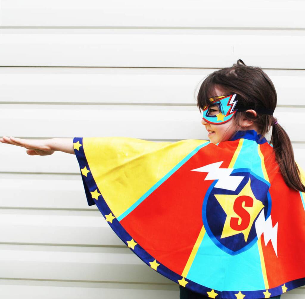 Personalised Twinning Superhero Capes