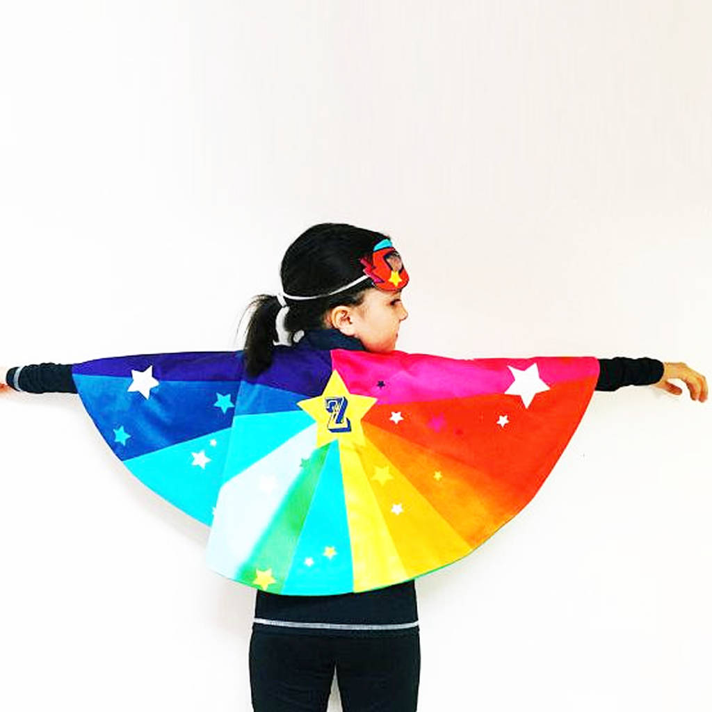 Personalised Twinning Superhero Capes