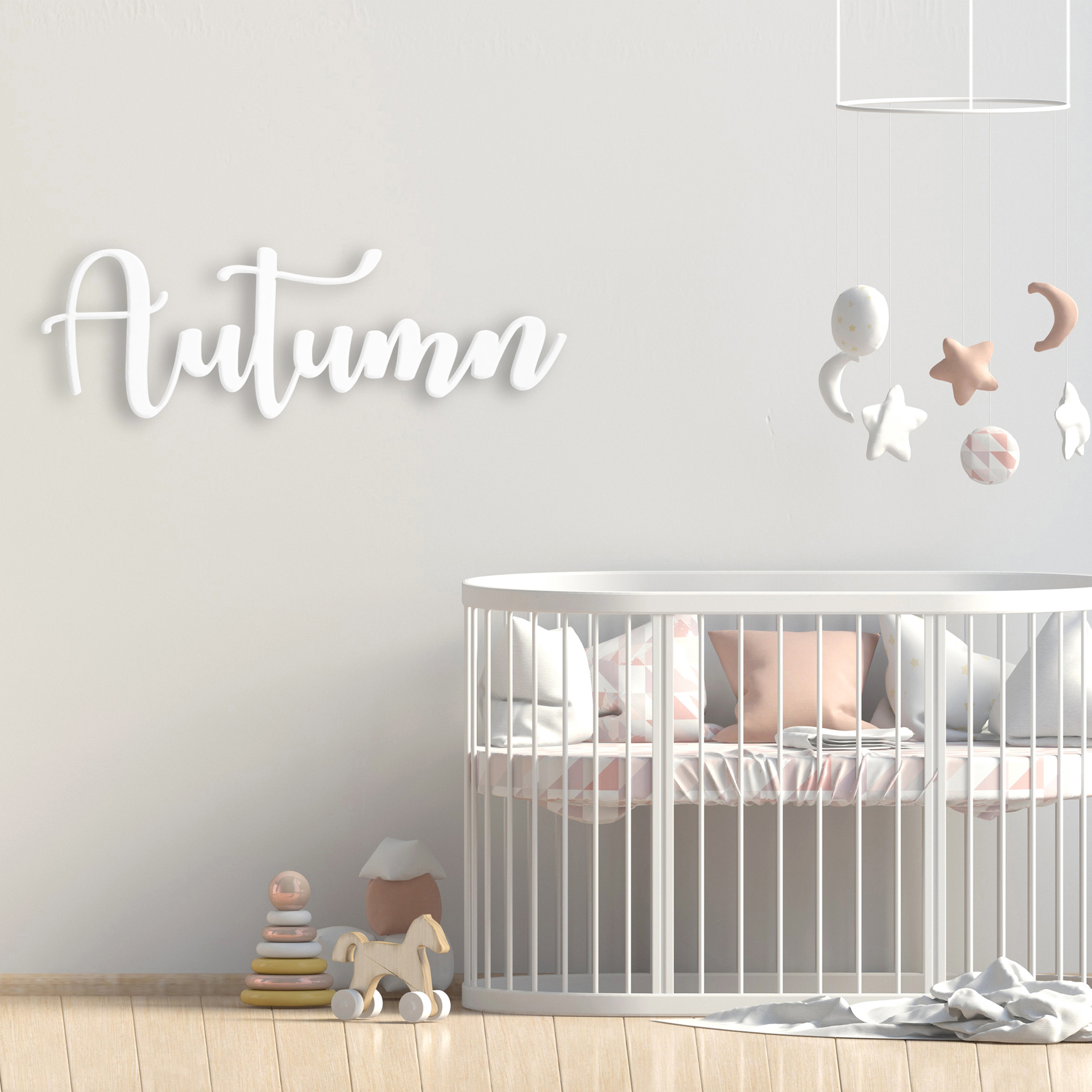 Personalized Baby Name Sign for Nursery