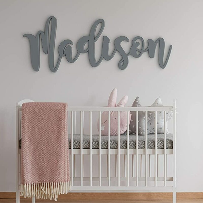 Personalized Baby Name Sign for Nursery