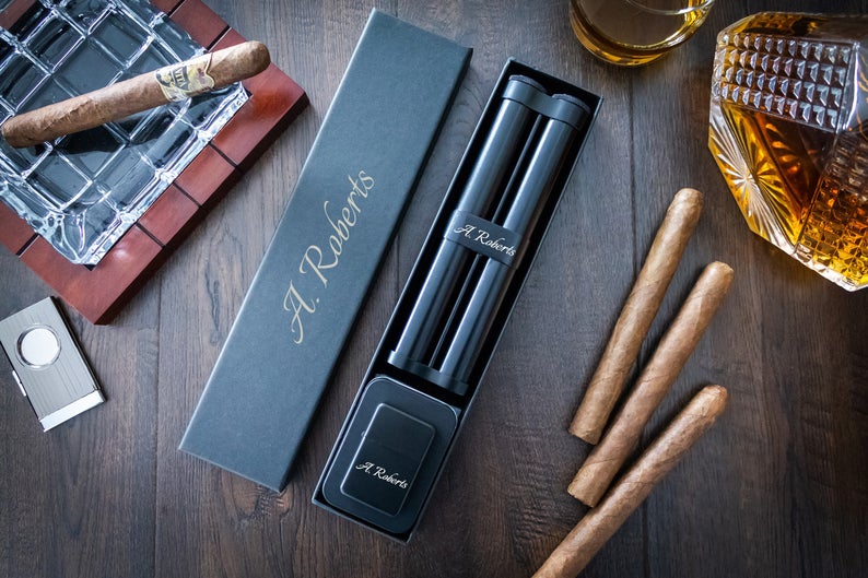 Personalized Cigar Case