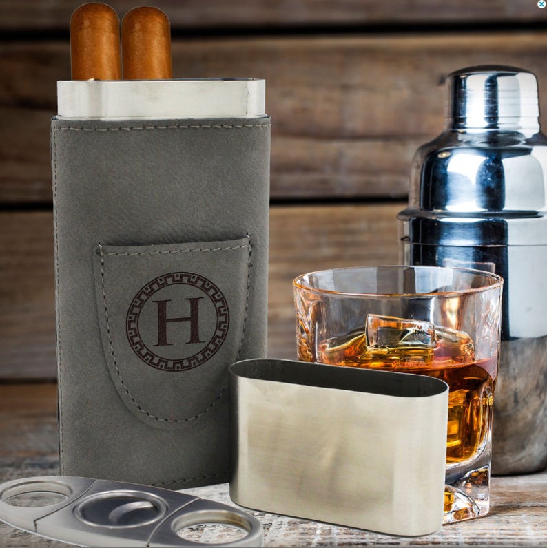 Personalized Cigar Case