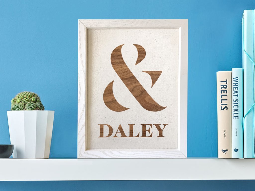 Personalized Cotton Poster