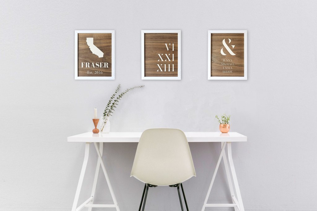 Personalized Cotton Poster